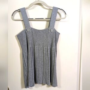 NWT Sweater Project grey tank top